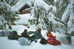 Tyee in snow